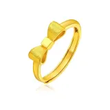 Bowknot Brushed Ring