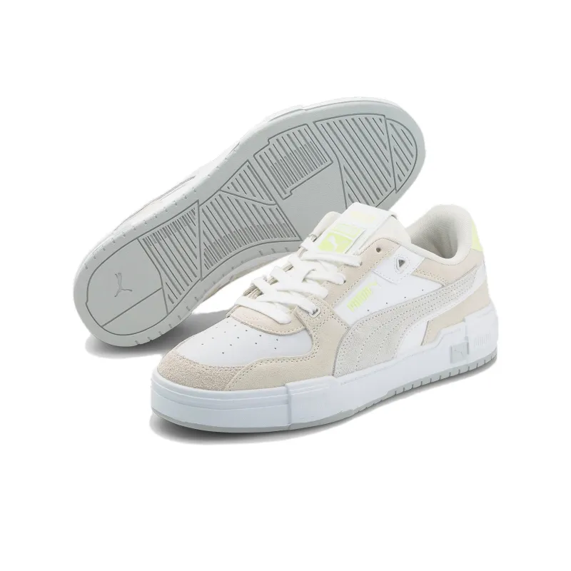 PUMA Ca Pro Glitch Anti-Slip Wear-Resistant Low-Top Skateboard Shoes Men's Ecru-2
