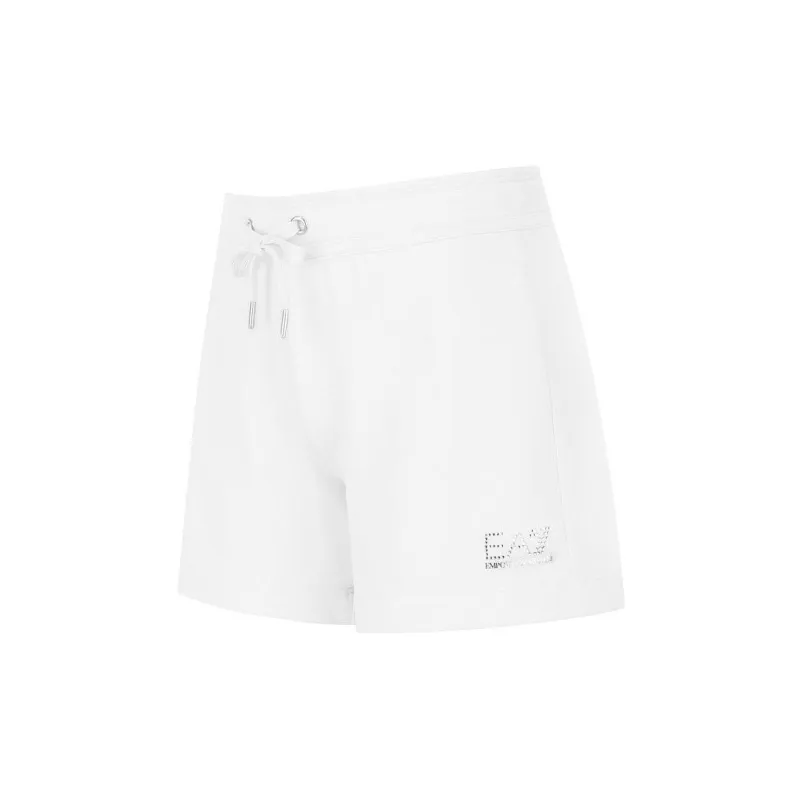 EMPORIO ARMANI EA7 SS23 Shorts Women's White-1