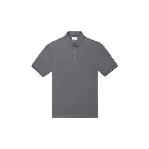 BALLY Polo Shirts Men Gray