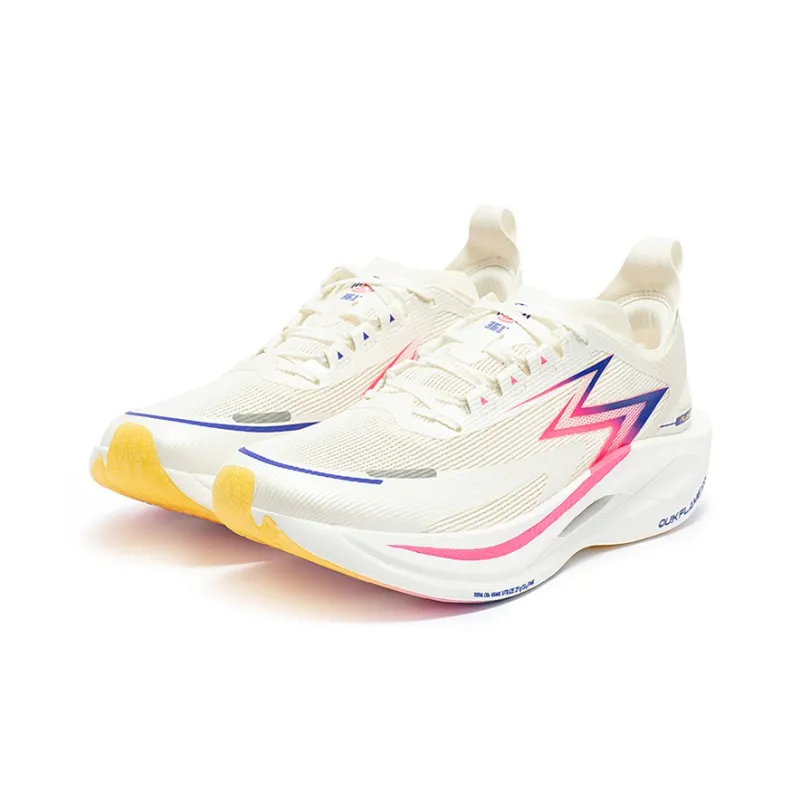 361° Fly Burn 2.5 Anti-Slip And Wear-Resistant Breathable Low-Top Running Shoes Unisex Pink White-2