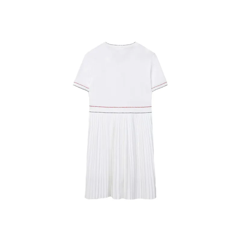 FILA Short Sleeved Dresses Women's White-1