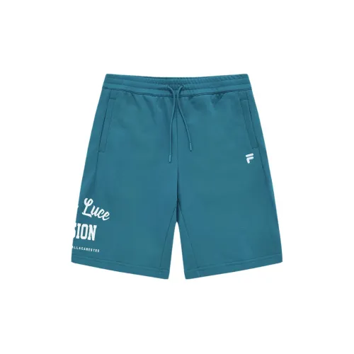 FILA FUSION Casual Shorts Men Uniform Blue