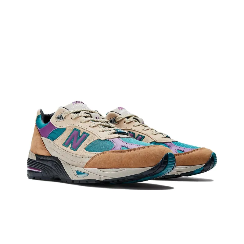 New Balance 991 MiUK Palace Teal Women's-2