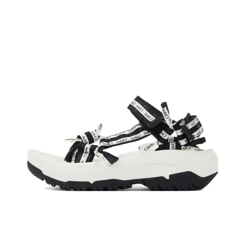 TEVA x Chloe Hurricane XLT2 Stylish Sandal Women's Black White-0