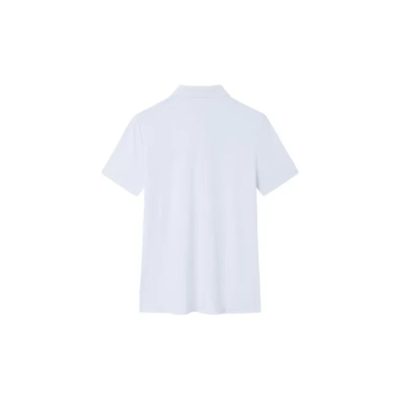 ANTA Champion All Weather Series Polo Shirts Women's Gravel White-1