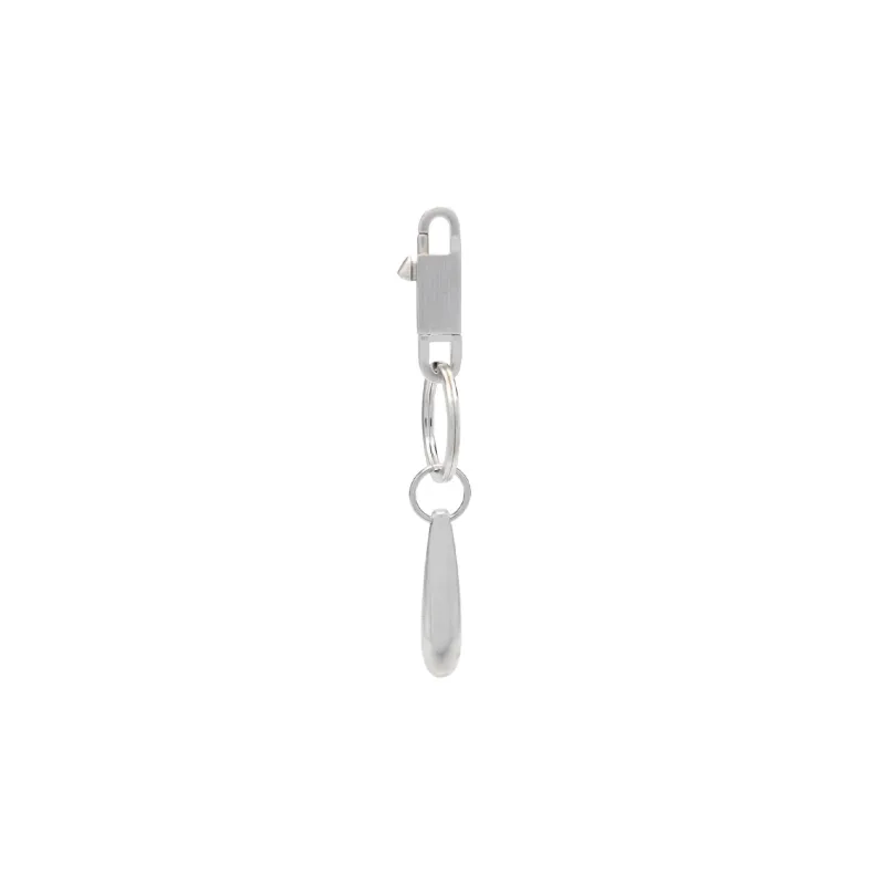 RICK OWENS Teardrop Logo engraved Keyring-0