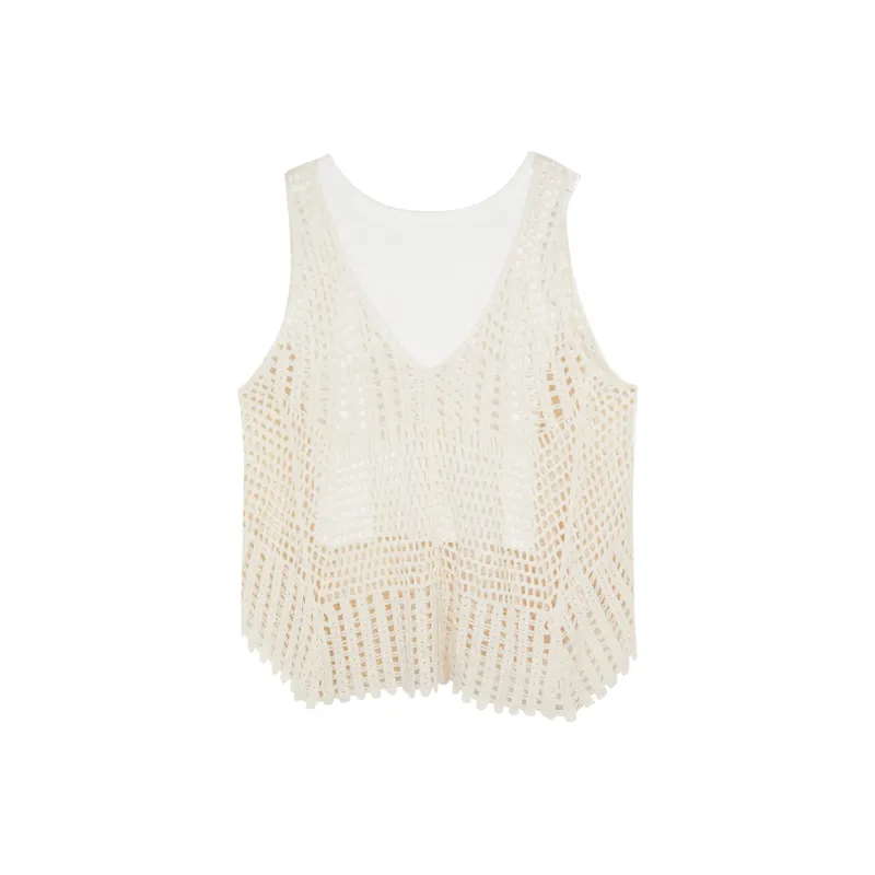 IBUDU Knitwear Women's Beige Yellow-1