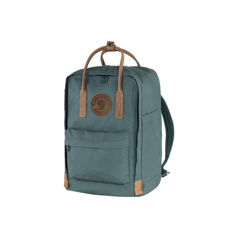 Fjallraven Kanken Organic Cotton Laptop Backpack Regular Unisex Nightfall Gray-1