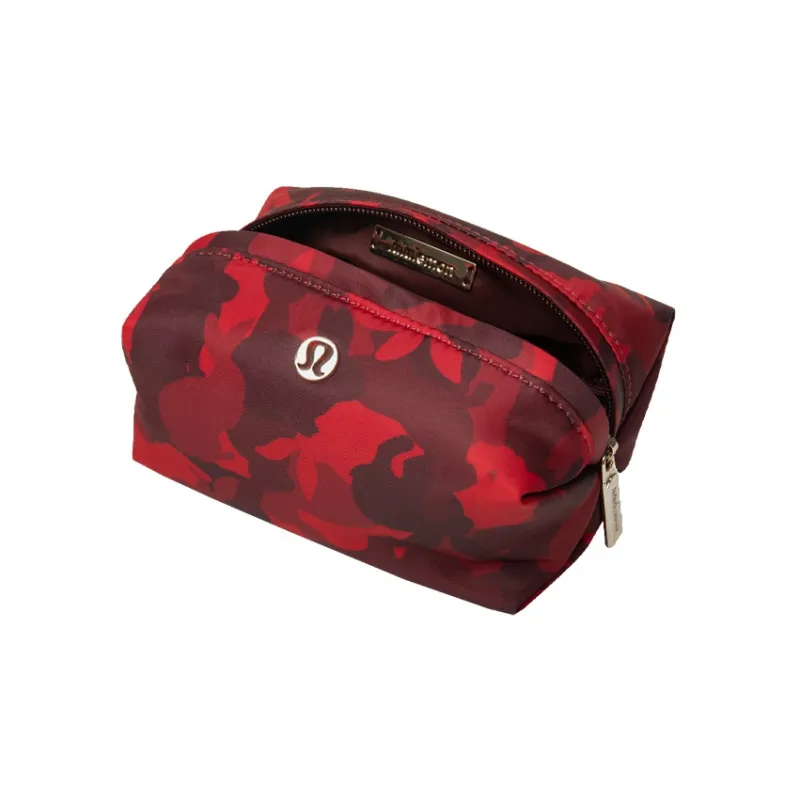 Lululemon Nylon Storage Bag Women's Red-4