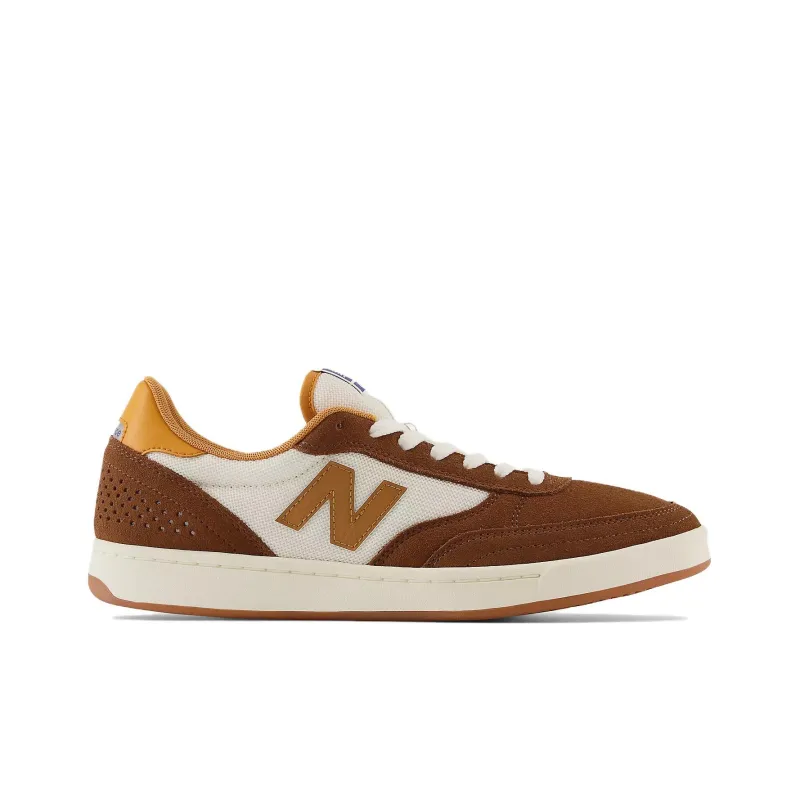 New Balance NB 440 Slip-Resistant Cushioning Abrasion-Resistant Low-Top Skateboard Shoes Unisex Beige Brown-1