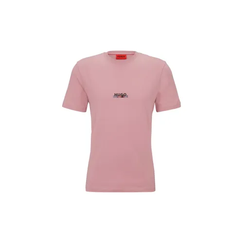 HUGO BOSS T-Shirts Men Pink