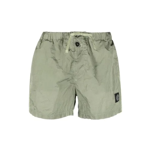 STONE ISLAND Casual Shorts Men Green