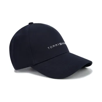Tommy Hilfiger Cotton Baseball Caps Men's Navy Blue