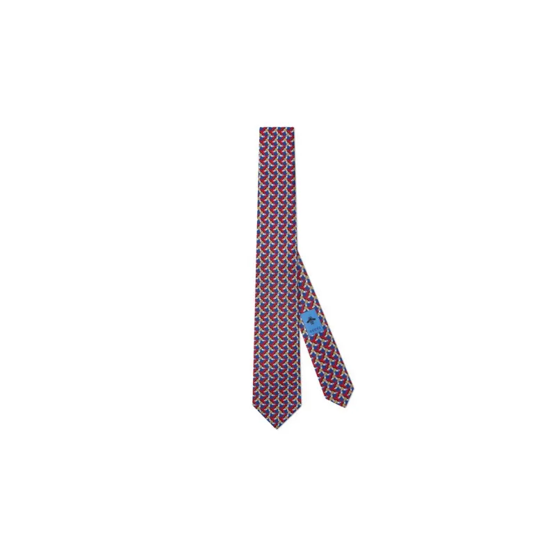 GUCCI Ties Men Red/Blue-0