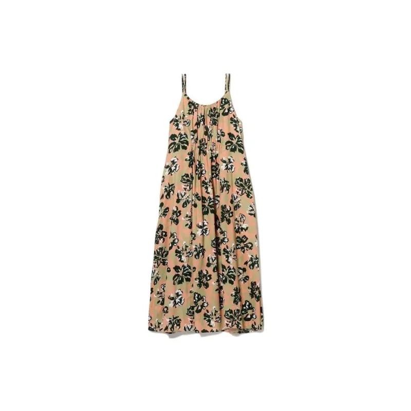 Beams Slip Dresses Women's Pink-1