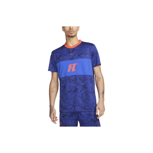 Nike T-Shirts Men Dark Royal Blue