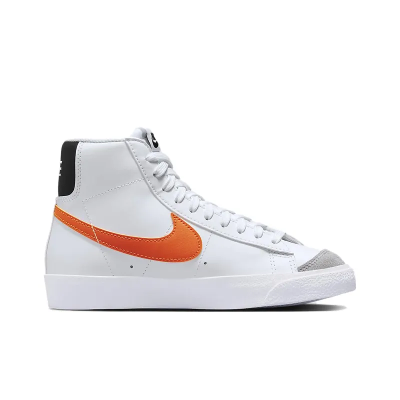 Nike Blazer Mid 77 White Total Orange GS-1