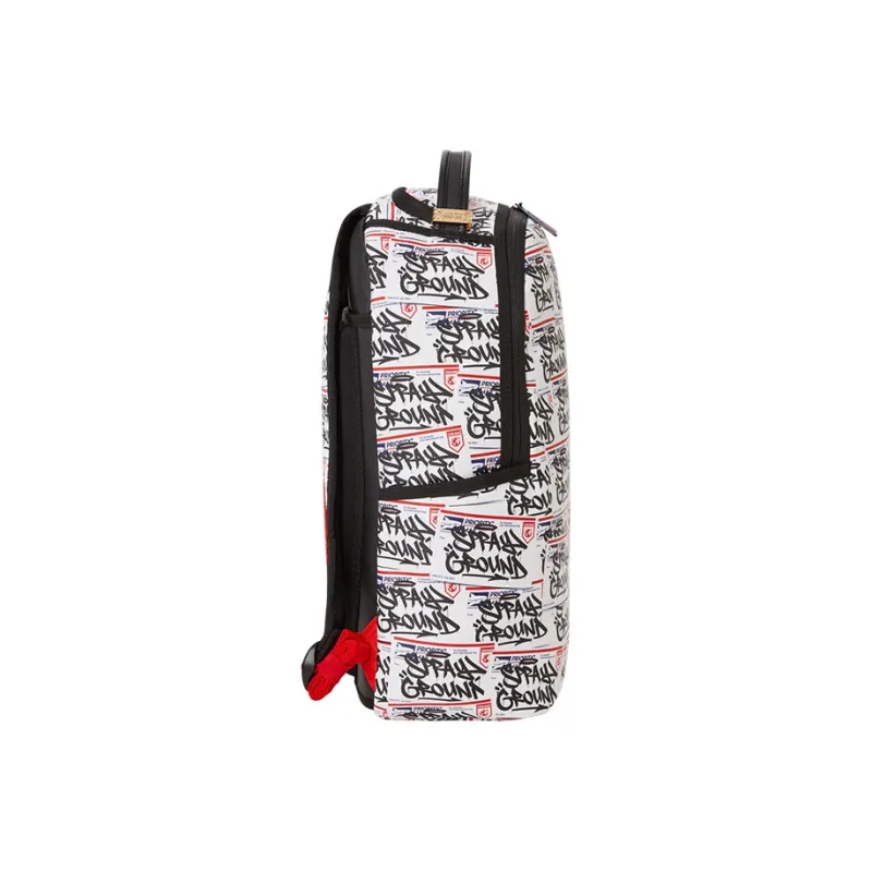 SPRAYGROUND PVC Backpack Large Size Unisex Natural White-3