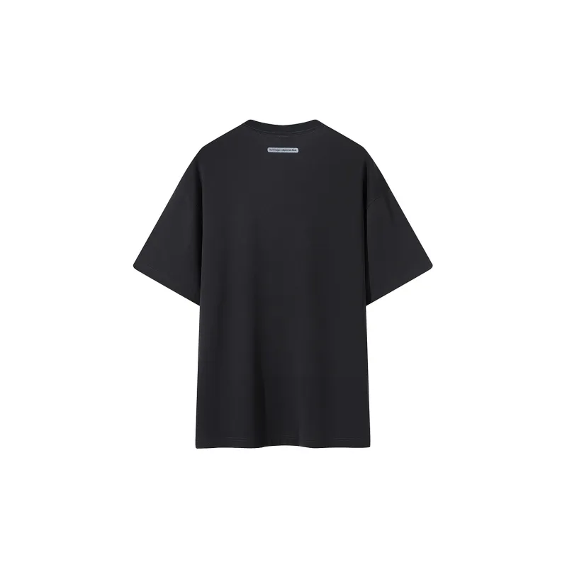 René Magritte X Lilbetter X Margaret Co-branded Series T-Shirts Unisex Dark Gray-1