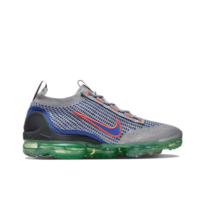 Nike Air VaporMax 2021 Flyknit Wolf Grey Medium Blue-1