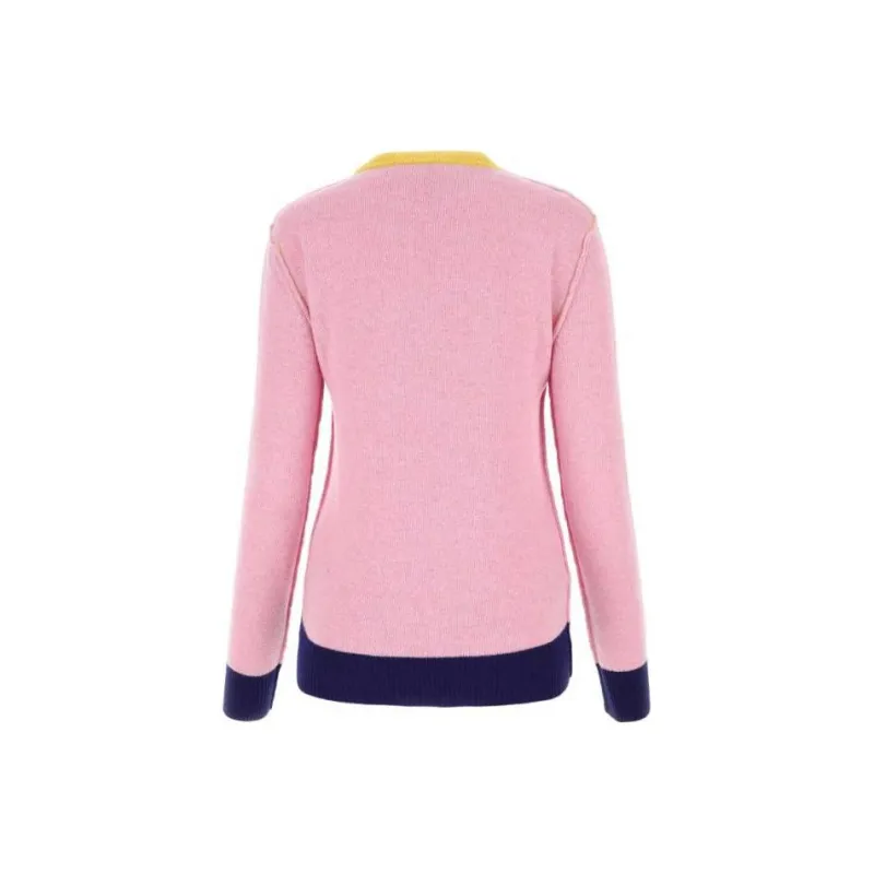 MARNI Logo Embroidered Crewneck Jumper-1