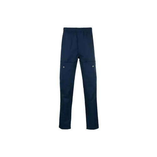 STONE ISLAND Knitted Sweatpants Men Dark Blue