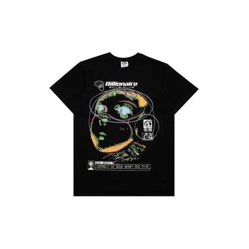 BILLIONAIRE BOYS CLUB T-Shirts Unisex Black