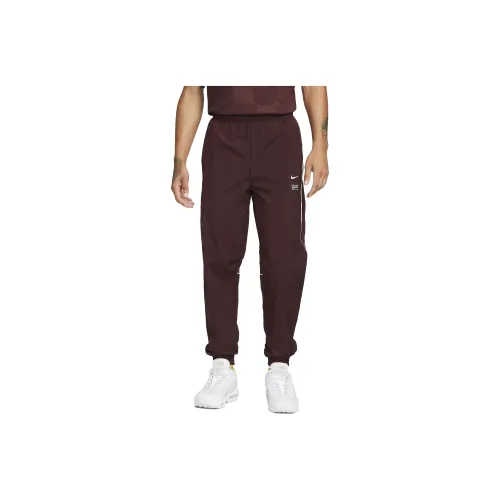 Nike Knitted Sweatpants Men Brown