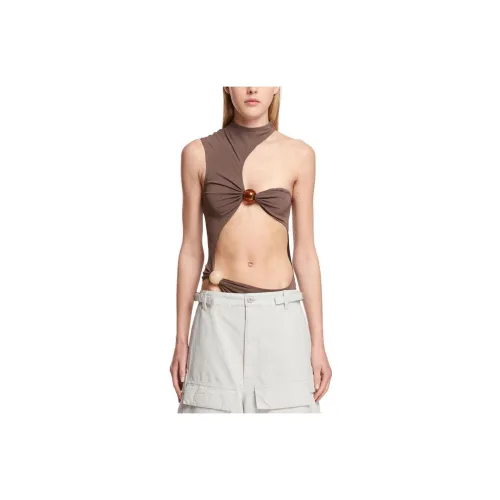 Jacquemus Bodysuits Women's Gray