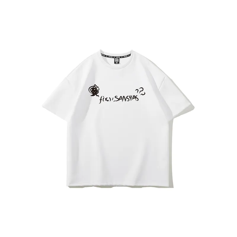 SANSYAS T Shirts Unisex White-1