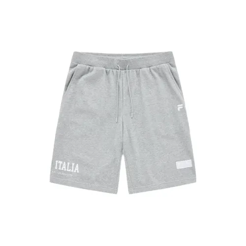 FILA FUSION QR Casual Shorts Men Light Gray