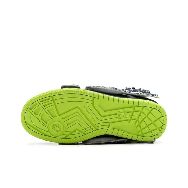 ADCDAVINCI Wheat Whirlwind Series ADCDAVINCI Low Top Skateboard Shoes Unisex Green Gray-4