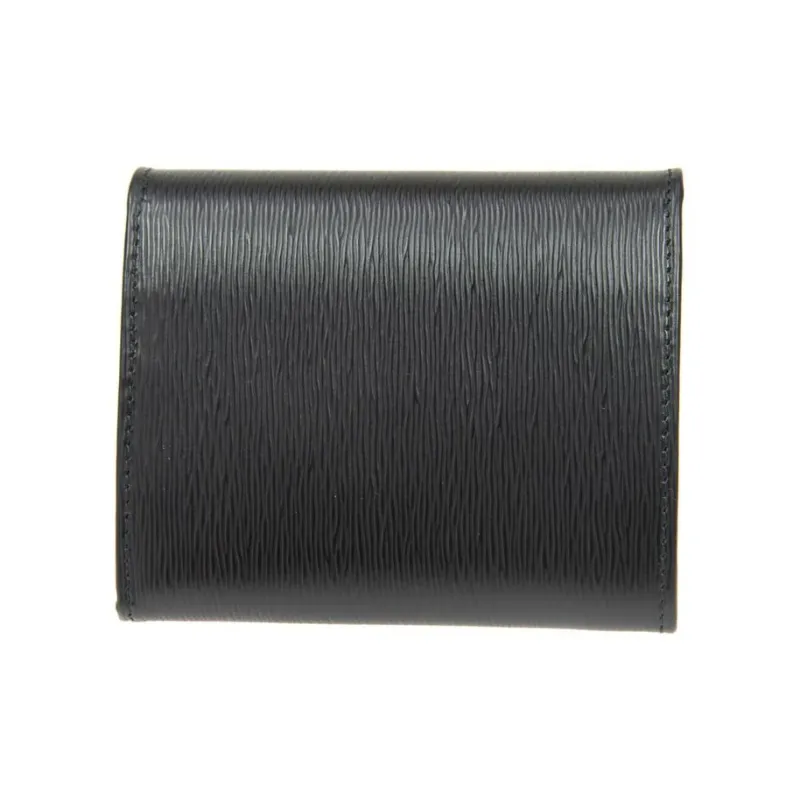 PRADA Cow Leather Wallets Coin Purses Regular Women's Black-3