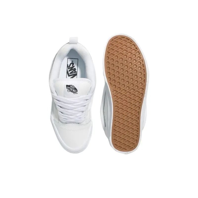 Vans Knu Skool True White Leather-4
