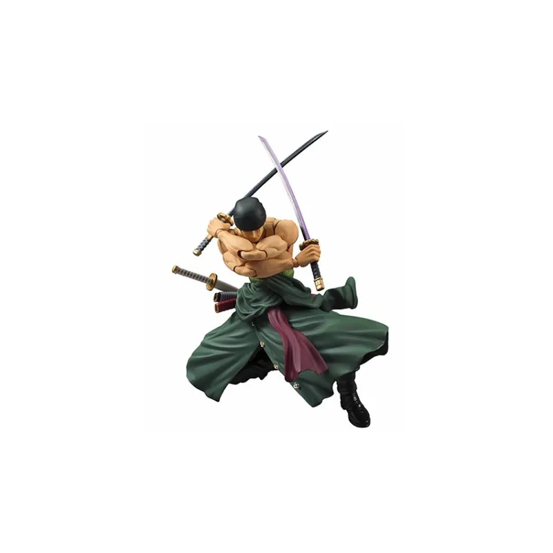 MegaHouse Roronoa Zoro VAH One Piece Zoro Two Years Later Reissued Version Action Figures 18cm-3