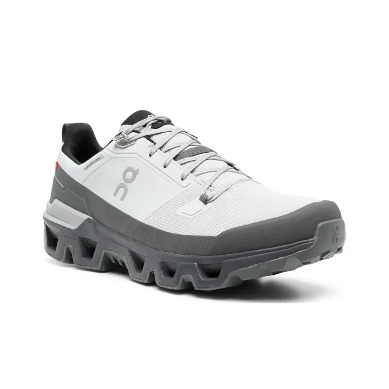 On Cloudvista 2 Anti Slip Wear Resistant Low Top Running Shoes Men's White Gray-1