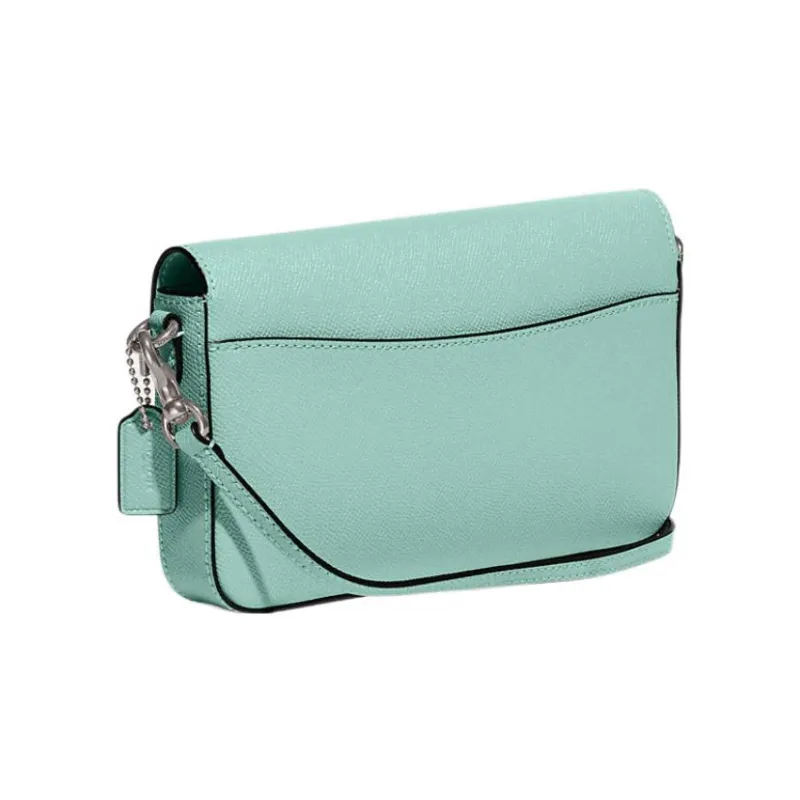 COACH Wyn Leather Envelope Bag Shoulder Bag Crossbody Bag Small Size Women's Mint Green-1