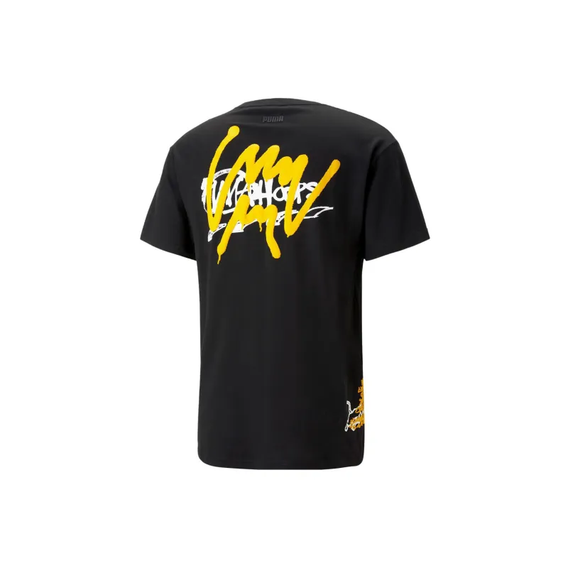 PUMA SHOWCASE T Shirts Men Black 01-1