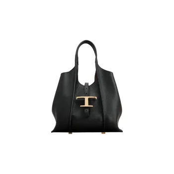 TOD'S Timeless Logo Plaque Mini Tote Bag