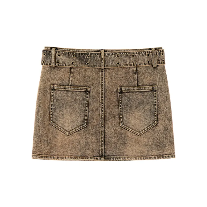 ETERNITY ITA Denim Short Skirts Women's-4
