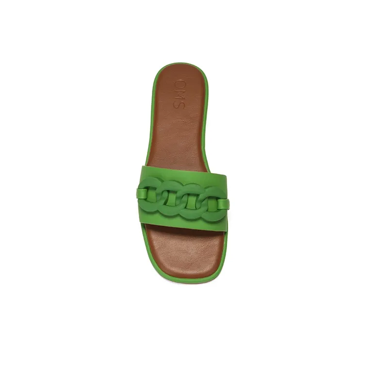 OMS Slide Slippers Women's Black/Beige-22