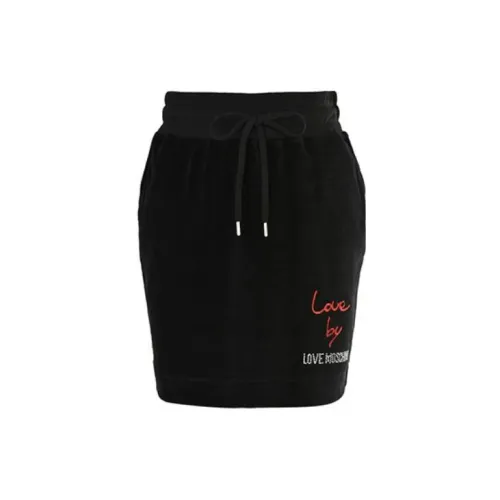 MOSCHINO Casual Short Skirts Women's Black