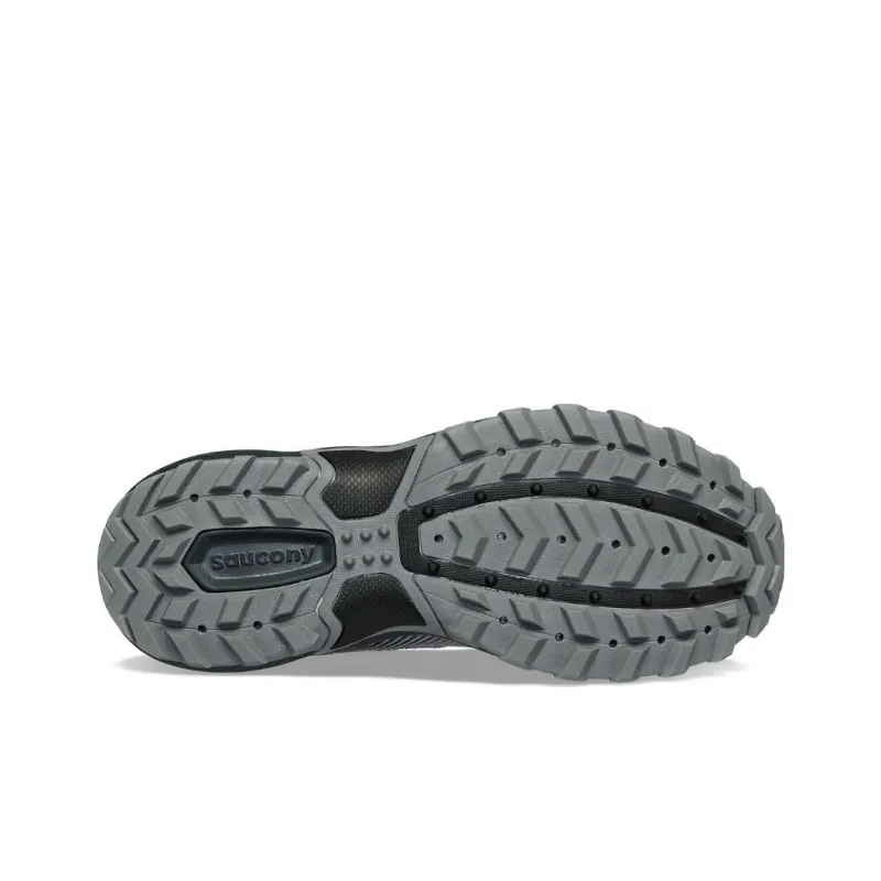 Saucony Excursion TR16 Long Hike Anti-Slip Wear-Resistant Low-Top Running Shoes Men's Gray Blue-3