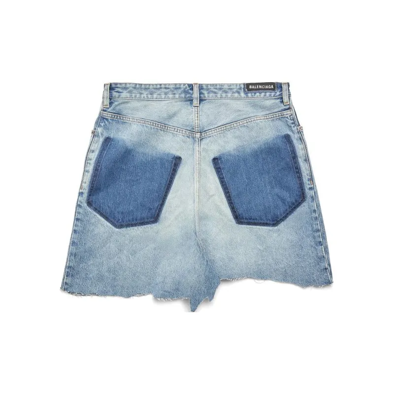 Balenciaga Cut Up Mini Skirt-1