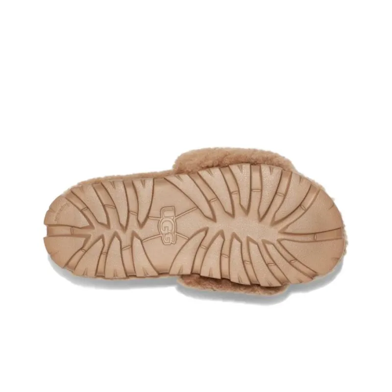 UGG Cozetta Curly Slide Chestnut Women's-5