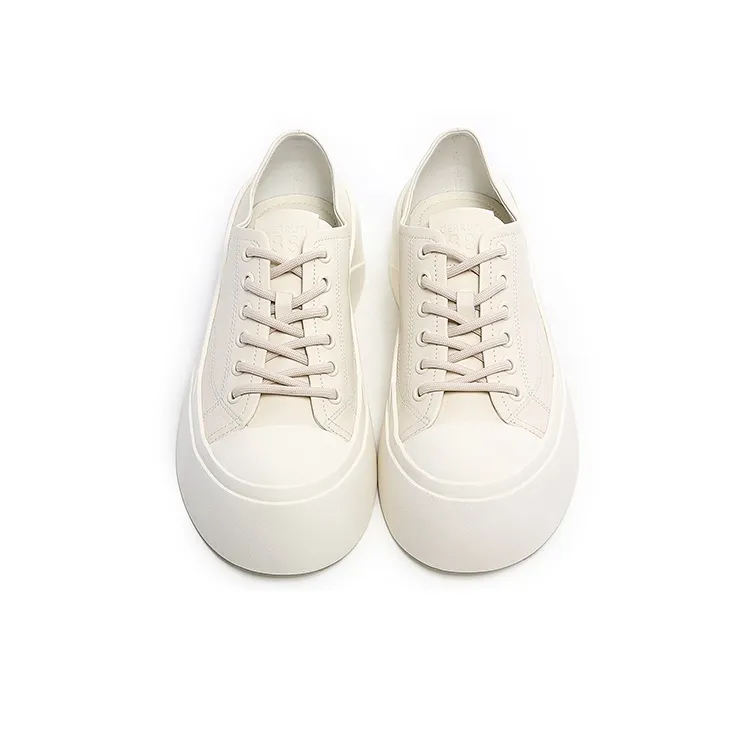 CERRUTI 1881 Platform Shoes Women's Ecru-2