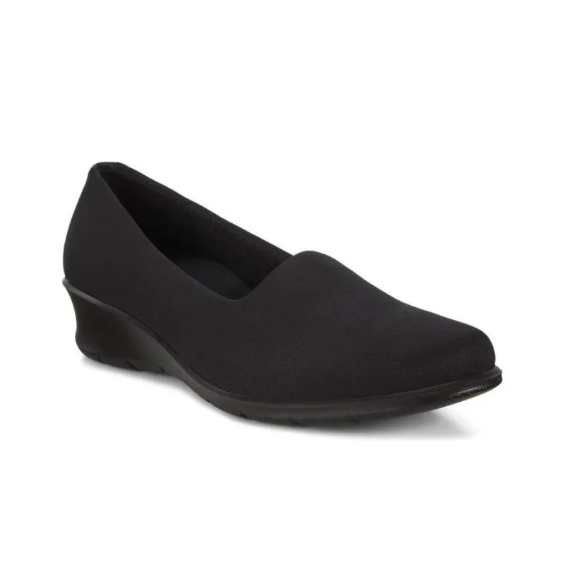 Ecco Casual Single Shoes Women's Black-2