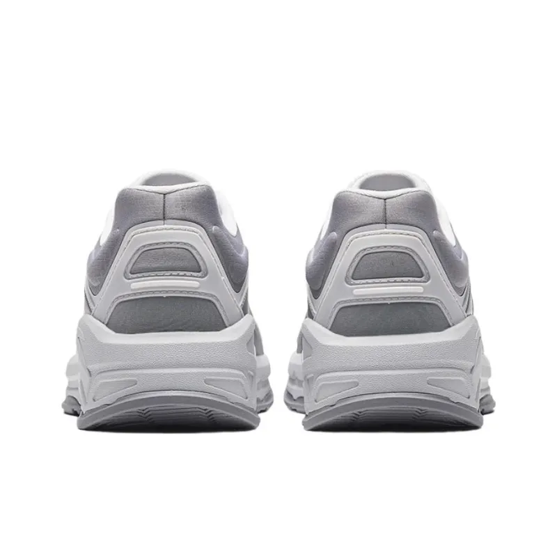 Anta Anti Slip Wear Resistant Low Top Sports Casual Shoes Men's Gray White-2
