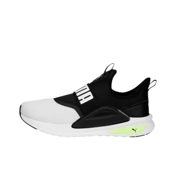PUMA Softride Enzo Evo Slip On 'Black White Fast Yellow'